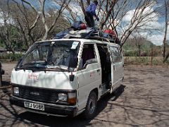 05A We Switched From A Bus To A Van At Arusha For The Drive To Moshi Tanzania To Climb Mount Kilimanjaro