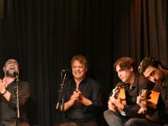 02B Flamenco Singers And Guitar Players Close Up At Casa Patas Madrid Spain