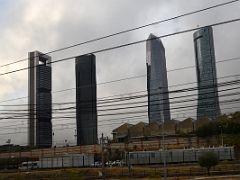04A Torre Cepsa, Torre PwC, Torre de Cristal, Torre Espacio Skyscrapers in the Cuatro Torres Business Area Madrid Spain
