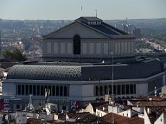 01B Teatro Real Opera House From Gran Via Rooftop Madrid Spain