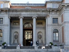 07B The Goya North Entrance Prado Madrid Spain