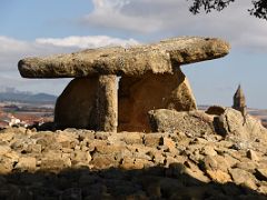 13A La Chabola de la Hechicera is a tomb for collective burials erected about 5000 years ago On Rioja Wine Tour South Of San Sebastian Donostia Spain